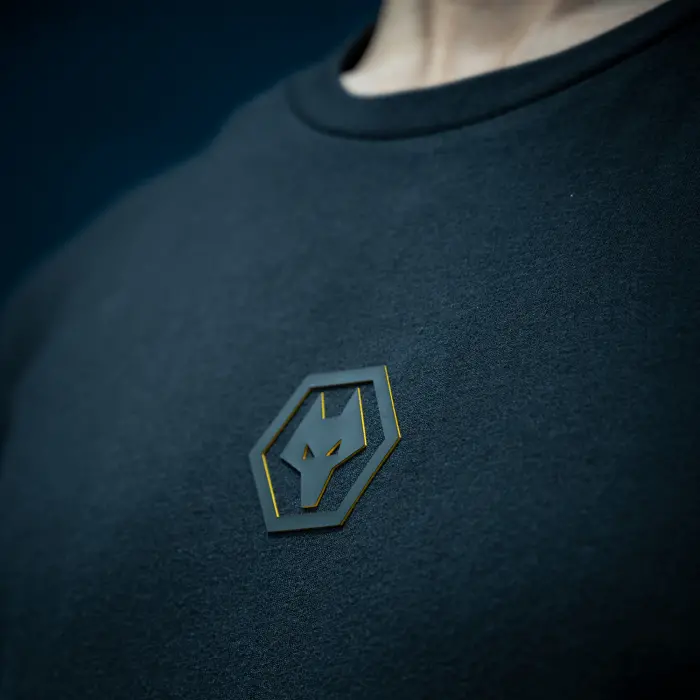 Wolverhampton Wanderers Store | Shop Official Blackout T-Shirt – Black Wolves Gear